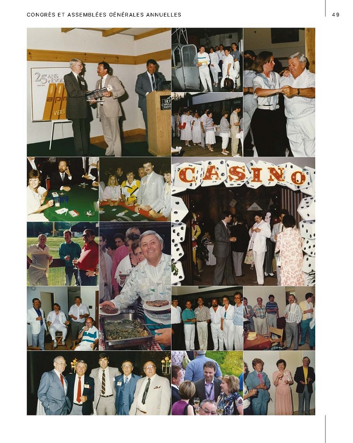 Cahier souvenir 60 anniversaire AQINAC - Album photos - Congrès annuels