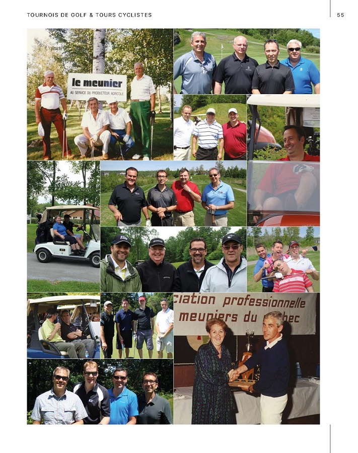 Cahier souvenir 60 anniversaire AQINAC - Album photos - Golfs